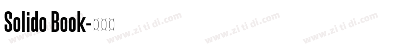 Solido Book字体转换